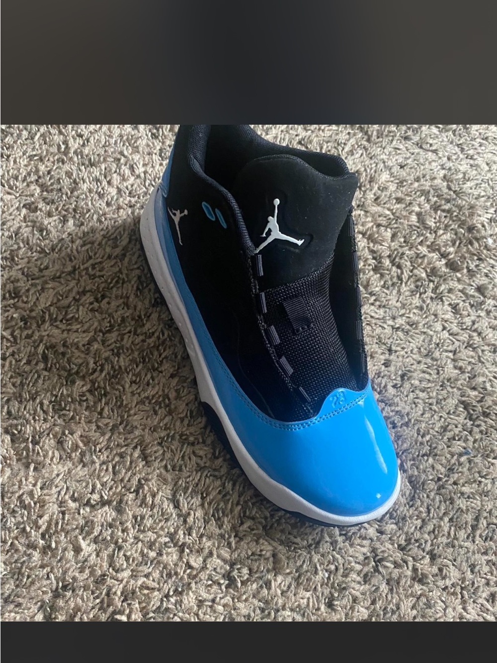 Nike Kids' Low-Top Sneakers - Black and Blue